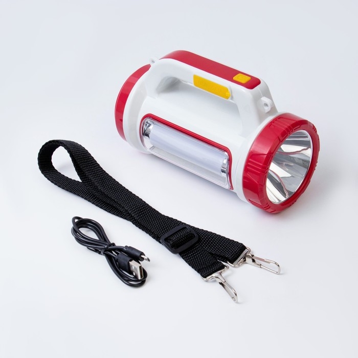 Фонарь кемпинговый аккумуляторный, 3+15 Вт, 2000 мАч, LED, USB, 5 режимов, солнечная батарея Фонарь кемпинговый аккумуляторный, 3+15 Вт, 2000 мАч, LED, USB, 5 режимов, солнечная батарея