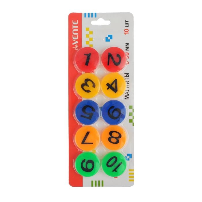 Магниты для досок с дизайном 30 мм, 10 штук, deVENTE Balls, в картонном блистере Магниты для досок с дизайном 30 мм, 10 штук, deVENTE Balls, в картонном блистере