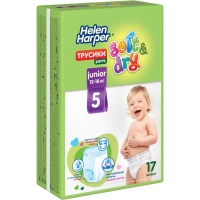 Детские трусики-подгузники Helen Harper Soft&Dry Junior (12-18 кг), 17 шт.