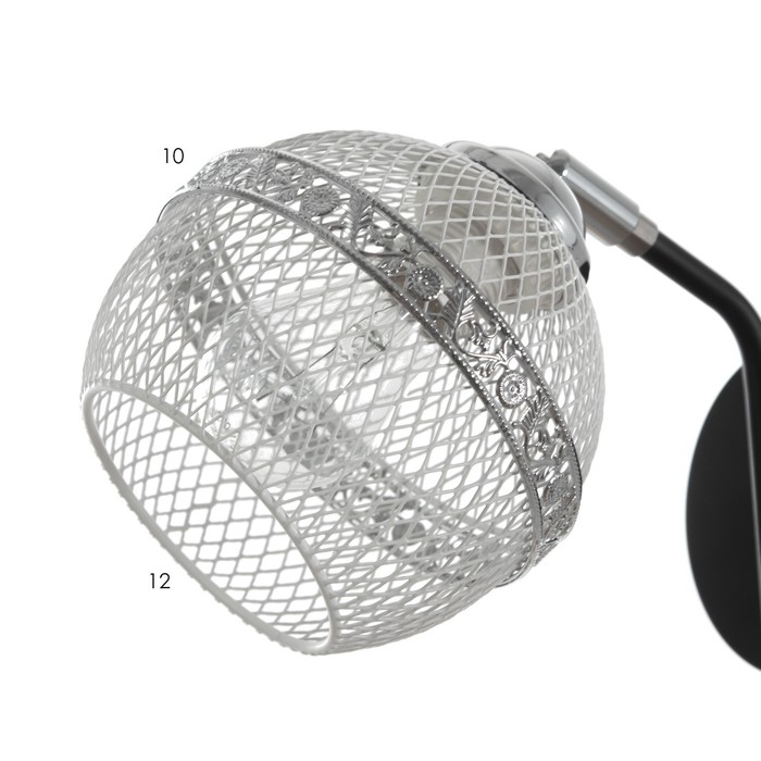 Бра 2192/1 E27 40Вт черный 30х15х20 см