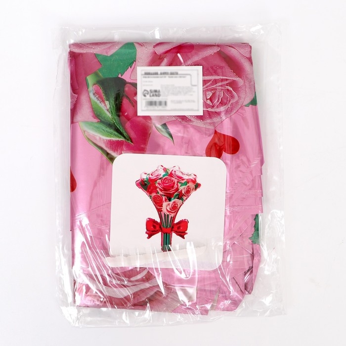 Шар фольгированный 30" &laquo;Букет роз с бантом&raquo;