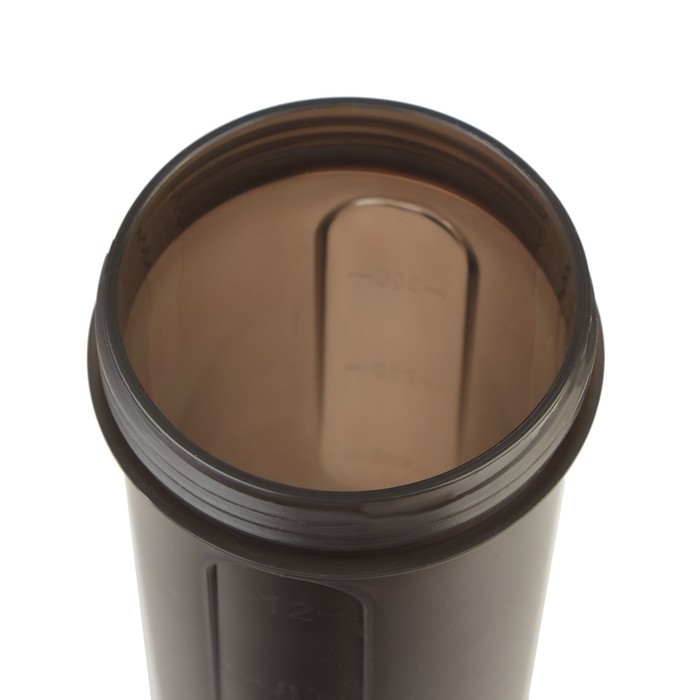 Шейкер, серия: Hard, "Мастер К", 400 мл, 9 х 17 см, черный