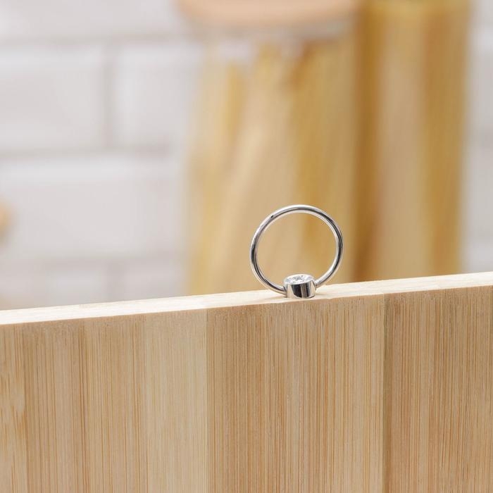 Доска разделочная Доляна «Зебра», 34×24×1,7 см, бамбук