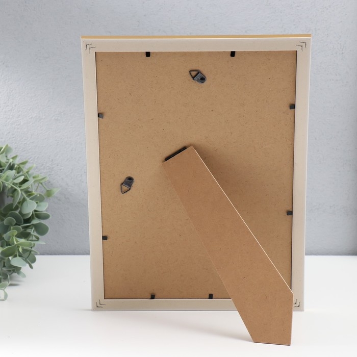 Фоторамка пластик Фоторамка пластик "Adele" 21x30 см, коричневый