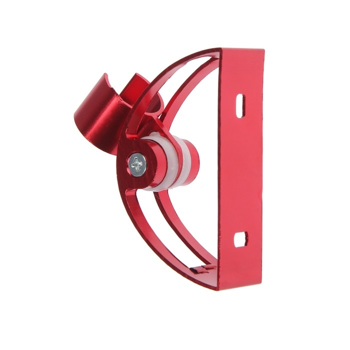 Держатель для душевой лейки ZEIN Z64, регулируемый, алюминий, красный Держатель для душевой лейки ZEIN Z64, регулируемый, алюминий, красный