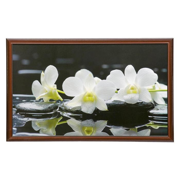 Картина  Картина "Белые цветы" 67х107 см