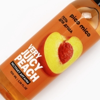 Гель для душа с экстрактом арганы Very juicy peach, 100 мл, аромат персика, PICO MICO