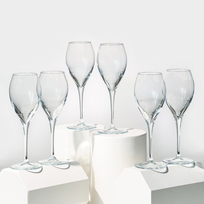 Набор стеклянных фужеров Monte Carlo, 325 мл, 6 шт Набор стеклянных фужеров Monte Carlo, 325 мл, 6 шт