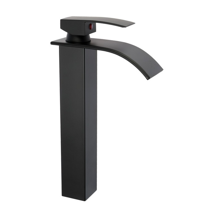 Смеситель для раковины ZEIN Z3771, однорычажный, высота излива 23 см, черный Смеситель для раковины ZEIN Z3771, однорычажный, высота излива 23 см, черный