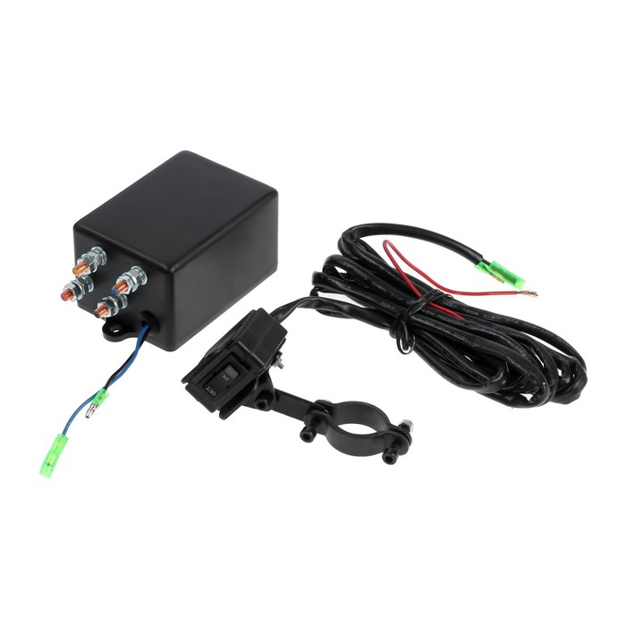 Лебедка электрическая ТУНДРА, 12/24V, 4500 lb (2 т), 2 л.с., до 6 м/мин, 6.5 мм х 10 м Лебедка электрическая ТУНДРА, 12/24V, 4500 lb (2 т), 2 л.с., до 6 м/мин, 6.5 мм х 10 м