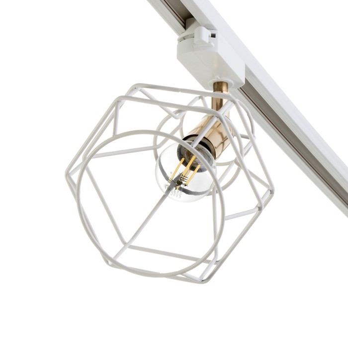 Светильник трековый Светильник трековый "Ортико" Е14 40Вт белый 20х14х13см