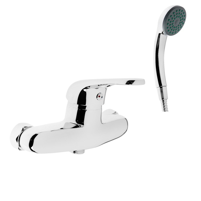 Смеситель душа Accoona А8060, однорычажный, хром Смеситель душа Accoona А8060, однорычажный, хром