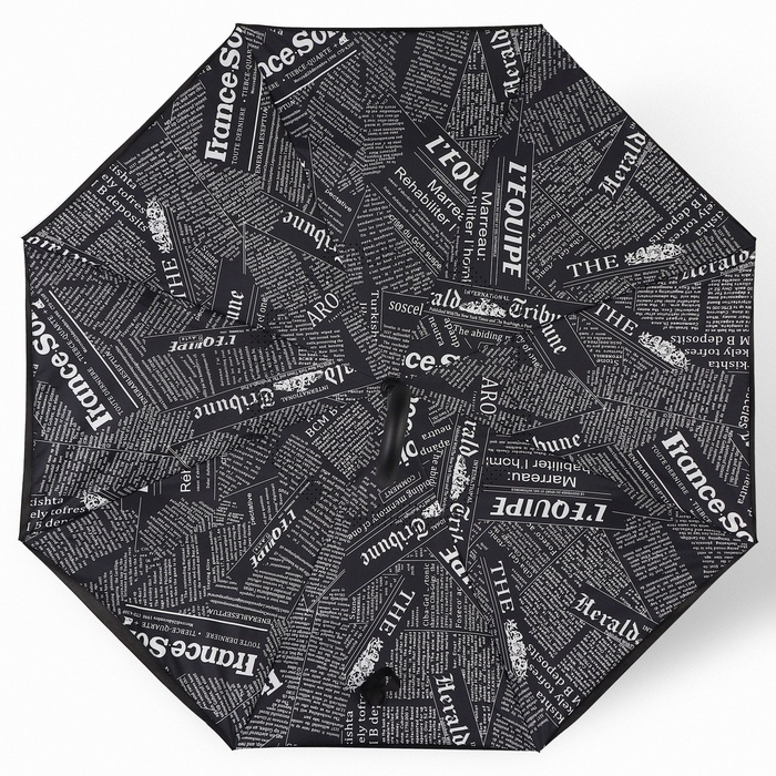 Зонт - наоборот «Надпись», механический, 8 спиц, R = 53/60 см, D = 120 см, цвет МИКС Зонт - наоборот «Надпись», механический, 8 спиц, R = 53/60 см, D = 120 см, цвет МИКС