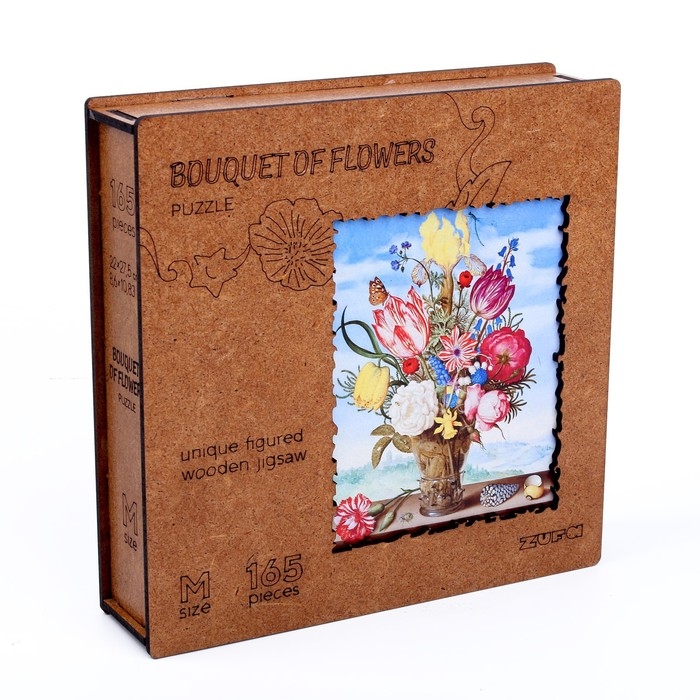 Пазл фигурный «Букет» М Пазл фигурный «Букет» М