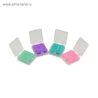 Ластик HappyGraphix Zefir квадратный, мягкий, МИКС