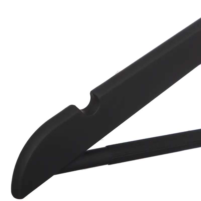 Вешалки для одежды тм VETTA, 3шт, 44,5x23x1см, пластик ABS, софт тач, цвет черный