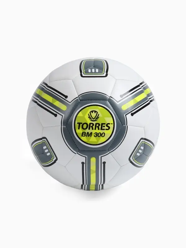 Футбольный мяч TORRES BM 300, F323654, машинная сшивка, 32 панели, р. 4, TPU
