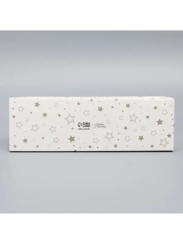 Коробка кондитерская для муссовых пирожных &laquo;Звёздочки&raquo;, 27&times;8.6&times;6.5 см
