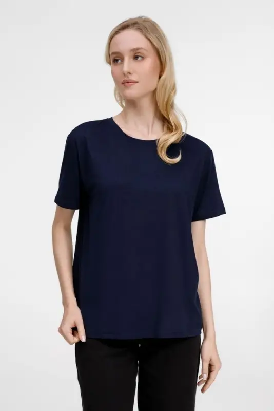 Футболка унисекс Senti, темно-синяя, размер S Футболка унисекс Senti, темно-синяя, размер S