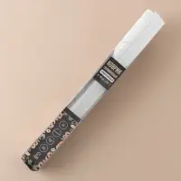 Коврик для выпечки и раскатки теста с разметкой KONFINETTA, армированный, силикон, 40&times;50 см, 0.44 мм, чёрный