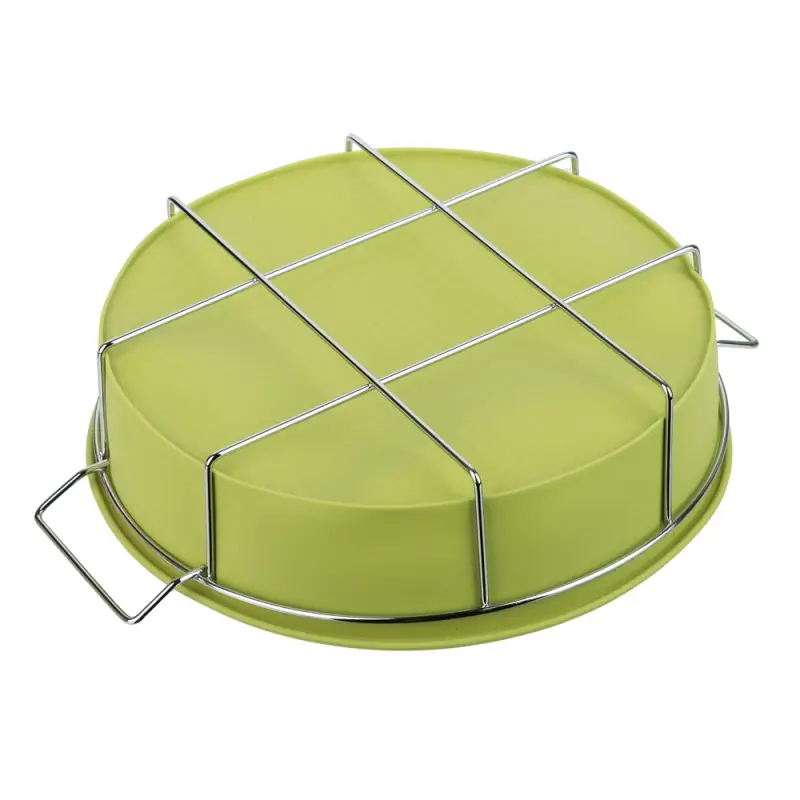 VETTA Форма силиконовая 25x6см, круглая на мет.подставке, 3 цвета