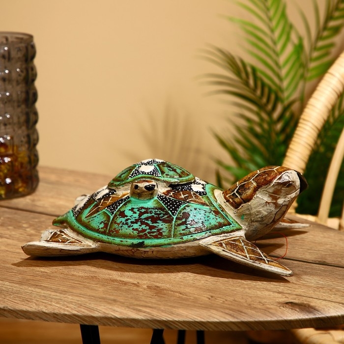 Сувенир "Черепаха" албезия 30х20х6 см