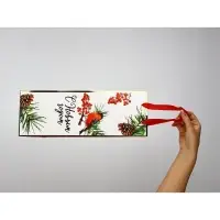 Набор пакетов под бутылку &laquo;С Новым годом&raquo;