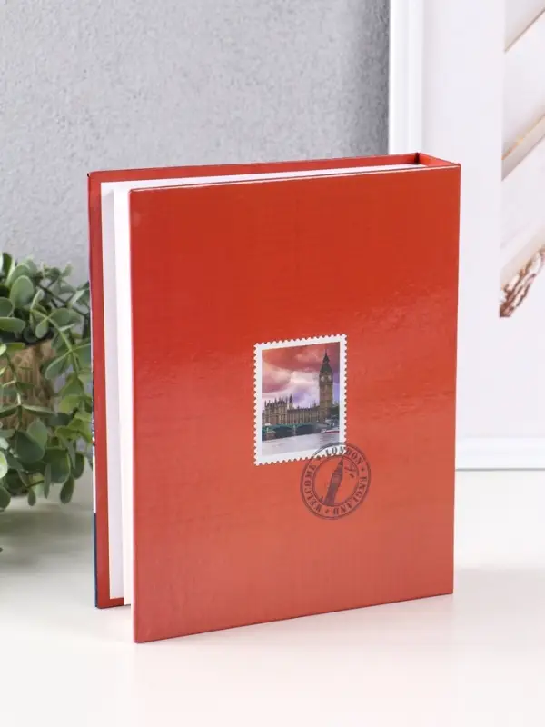 Фотоальбом 200 фото 10X15см, Фотоальбом 200 фото 10X15см, "Лондон", ПП карм.