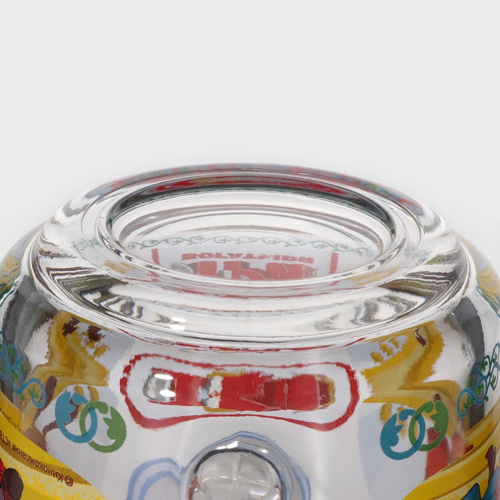 Набор детской стеклянной посуды «Три богатыря. Царевны», 3 предмета: тарелка d=19,7 см, салатник d=13 см, кружка 300 мл Набор детской стеклянной посуды «Три богатыря. Царевны», 3 предмета: тарелка d=19,7 см, салатник d=13 см, кружка 300 мл