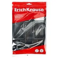 Подставка для книг ErichKrause Base, Classic, пластик, черная