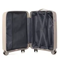 Чемодан на колёсах, 20", кодовый замок, 36&times;20&times;54 см, светло-бежевый