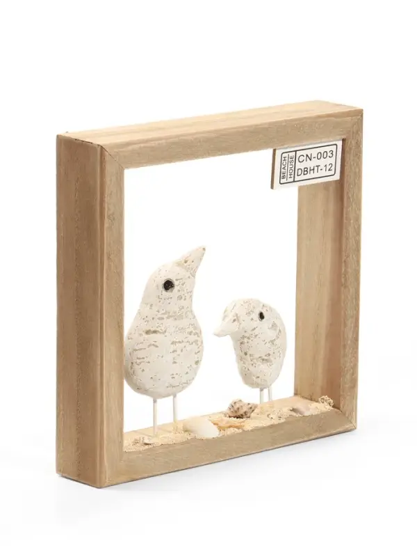 Фигурка декоративная &laquo;Птицы на пляже с ракушками&raquo;, 20&times;4.5&times;20 см