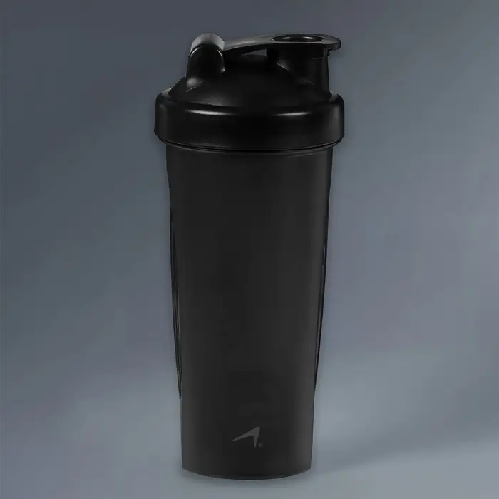 Шейкер для спортивного питания Onlytop, 600 мл, черный