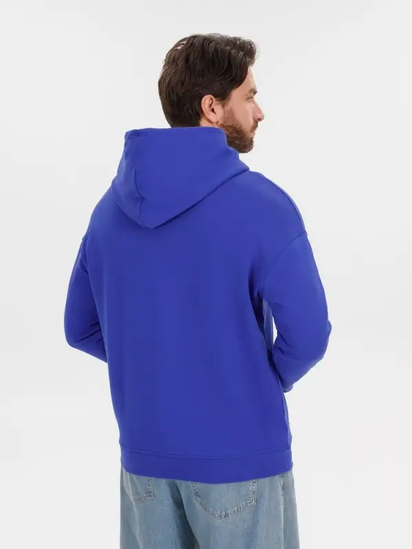 Худи оверсайз унисекс Outshine, ярко-синее, размер XS/S Худи оверсайз унисекс Outshine, ярко-синее, размер XS/S