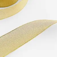 Лента парчовая, 40 мм, 23&plusmn;1 м, цвет золотой