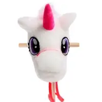 Мягкая игрушка ZABIAKA &laquo;Единорог-скакун&raquo;, на палке, МИКС