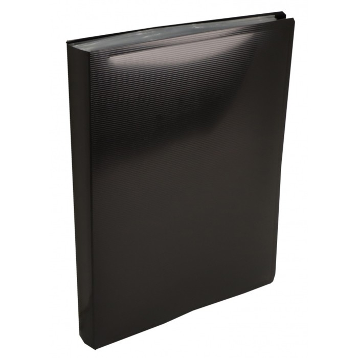 Папка c 100 вкладышами А4, 700 мкм, Calligrata DeLuxe, 40 мм, в коробке, чёрная Папка c 100 вкладышами А4, 700 мкм, Calligrata DeLuxe, 40 мм, в коробке, чёрная