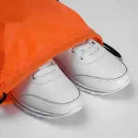 Мешок для обуви 420&times;340 мм, Calligrata &laquo;Стандарт&raquo;, (мягкий полиэстер, плотность 210 D), оранжевый