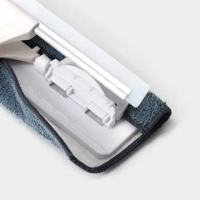 Окномойка бабочка, стальная телескопическая ручка, микрофибра, поворот на 180&deg;, 27&times;7&times;114(137) см