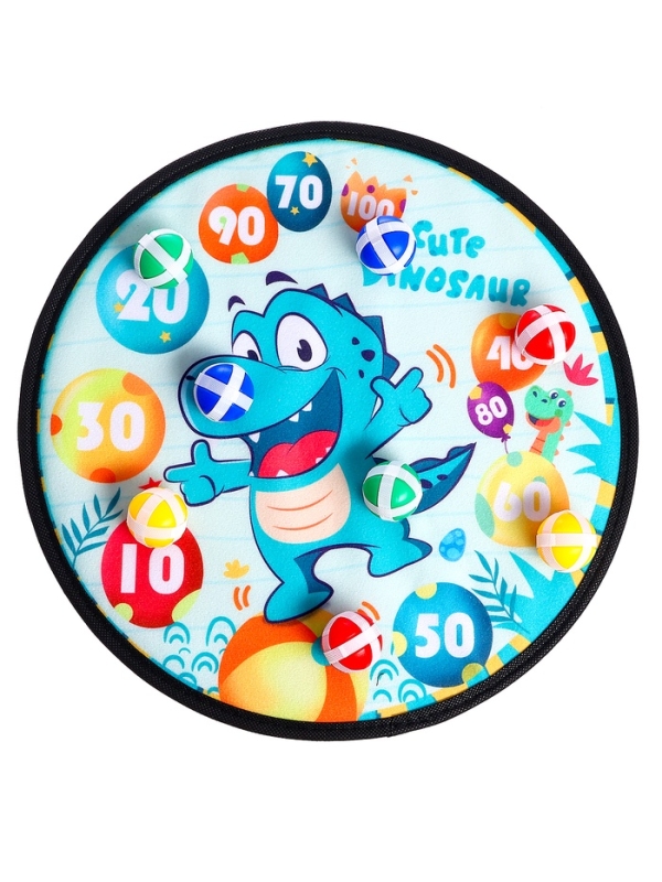 Дартс  Дартс "Динозаврик", с  мячиками