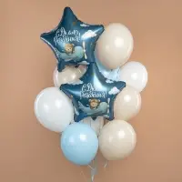 Воздушные шары фольгированные 19" «С днем рождения, пилот», 5 шт. Воздушные шары фольгированные 19" «С днем рождения, пилот», 5 шт.