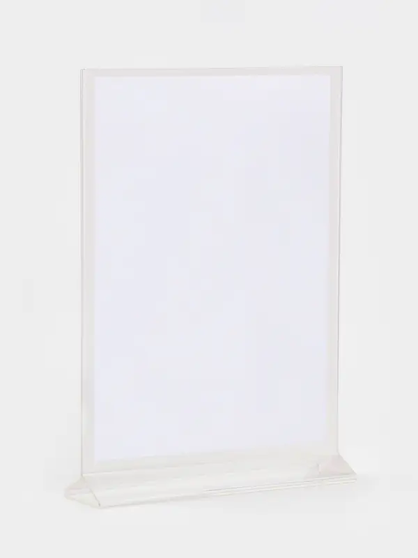 Двухсторонняя подставка А4, оргстекло 2 мм, 21×6.5×32.5 см, В ЗАЩИТНОЙ ПЛЁНКЕ Двухсторонняя подставка А4, оргстекло 2 мм, 21×6.5×32.5 см, В ЗАЩИТНОЙ ПЛЁНКЕ