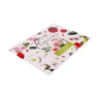 Альбом для рисования Calligrata &laquo;Цветы&raquo; А4, 24 листа, на скрепке, плотность листов 100 г/м&sup2;, обложка из мелованного картона