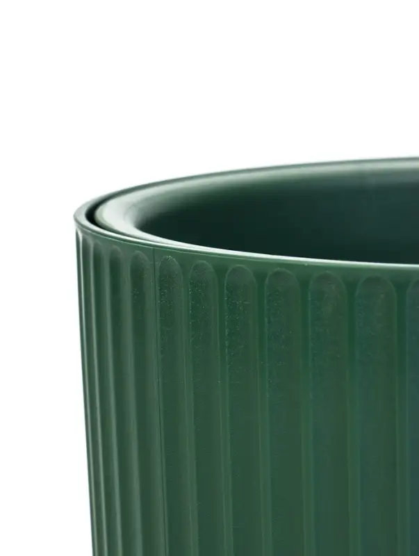 Кашпо со вставкой 7,8 л d28 см h25,5 см РАМОНА нефритовый,