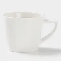 Кофейная пара Magistro White Snow, 120 мл, фарфор, белая