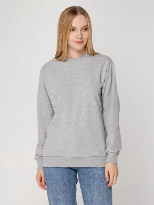 Толстовка Unit Toima серый меланж, размер XS Толстовка Unit Toima серый меланж, размер XS