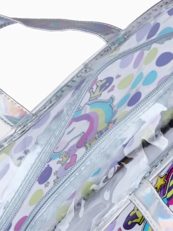 Набор косметичек для бассейна 2 в 1, с рисунком, разноцветный