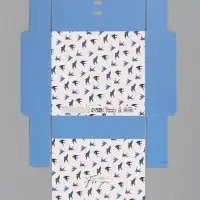 Коробка подарочная самосборная Only for you, 20&times;18&times;5 см, с лентой