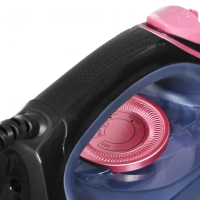 Утюг H-SI01623 2400Вт черный-розовый