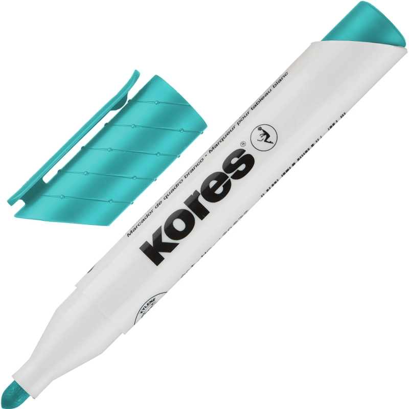 Набор маркеров для белых досок KORES 3мм 6шт/уп 20802